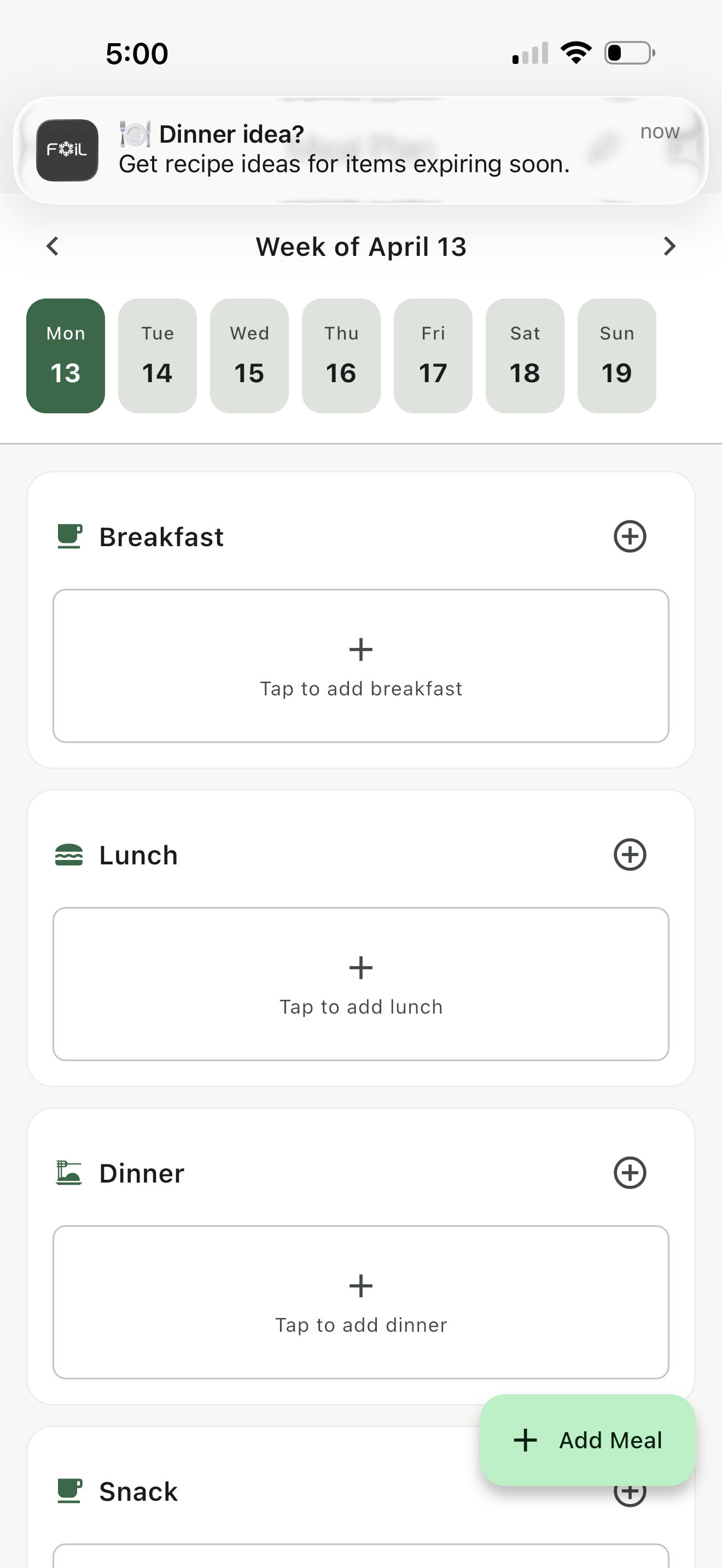 Meal Planner